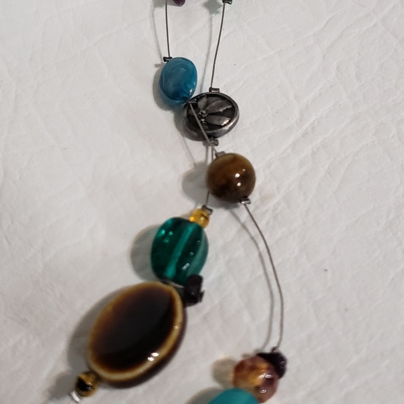 Chico multicolored glass beads necklace 36 inches - Picture 4 of 6